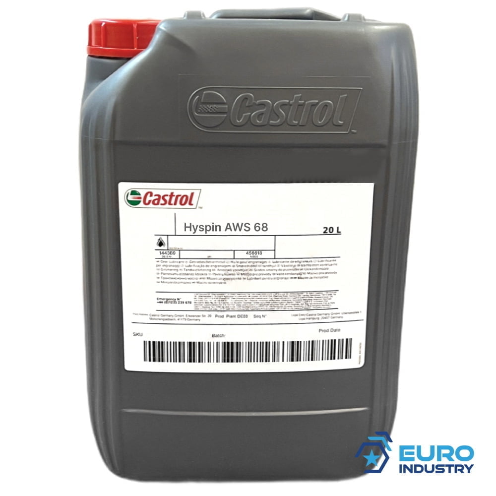 castrol hyspin aws 68 anti wear hydraulic oil hlp iso vg 68 20l 1 castrol hyspin aws 68 anti wear hydraulic oil hlp iso vg 68 20l 1