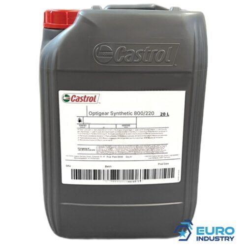 castrol optigear synthetic 800 220 gear oil clp 220 20l canister 1