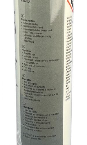 elastosil n189 silicone rubber rtv 1 black 310ml cartridge 2