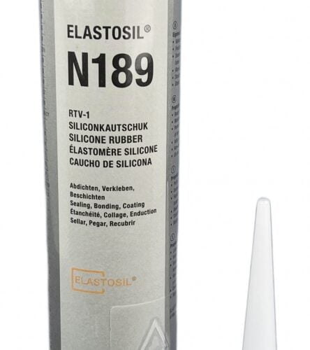 elastosil n189 silicone rubber rtv 1 black 310ml cartridge
