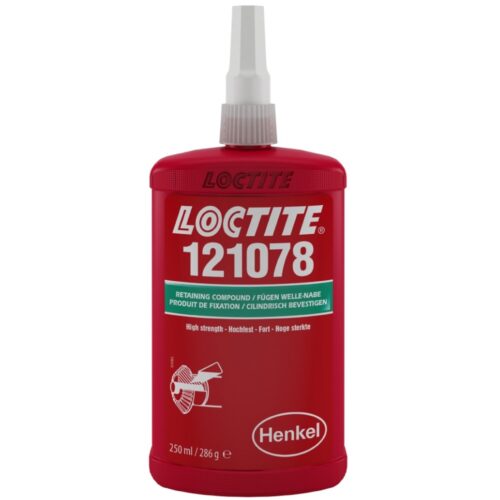 loctite 121078 high strength retaining compound green 250ml bottle 1