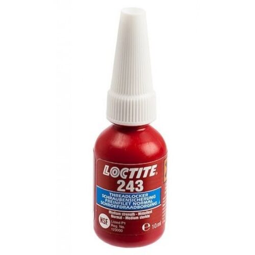 loctite 243 threadlocker medium strength blue 10ml 1