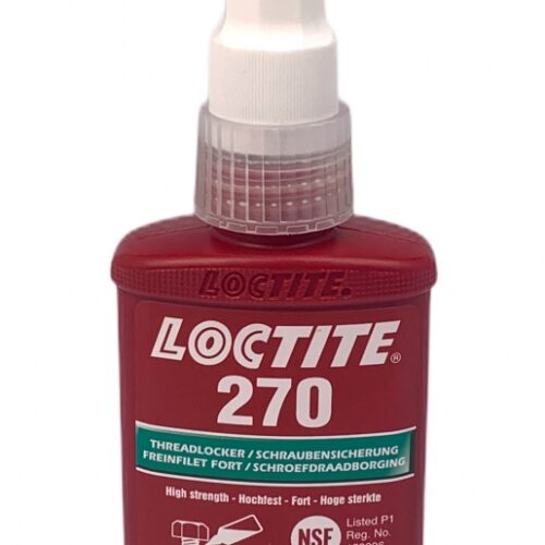 loctite 270 threadlocker high strength green 50ml bottle 6