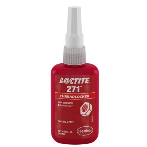 loctite 271 high strength low viscosity threadlocker red 50ml bottle 1
