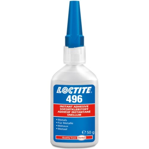 loctite 496 instant glue for metals low viscosity clear 50g 1