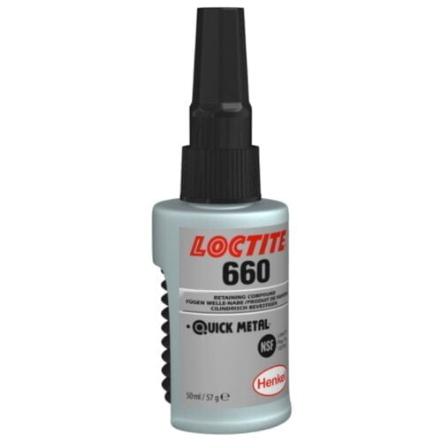 loctite 660 high strength retaining compound grey 50ml 1