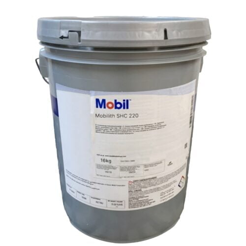 mobil mobilith shc 220 extreme pressure grease 16kg bucket
