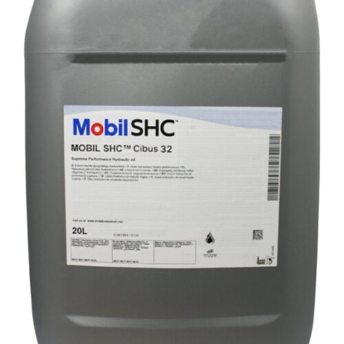mobil shc cibus 32 high performance food machinery oil 20l canister 1