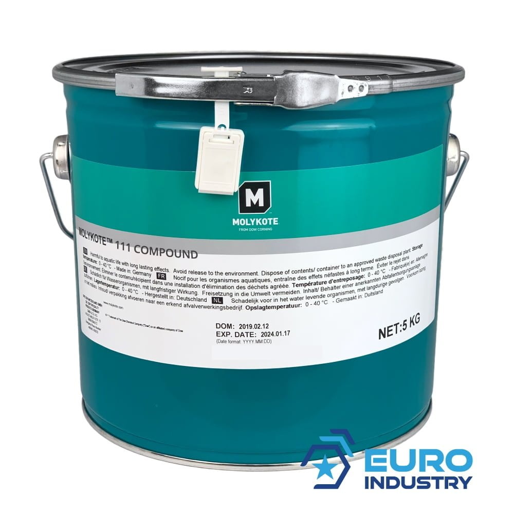 molykote 111 compound lubricant for pressure valves 5kg pail 1 molykote 111 compound lubricant for pressure valves 5kg pail 1