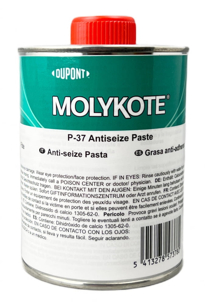 Molykote P-37 Anti-seize paste 500g brush tin Molykote P-37 Anti-seize paste 500g brush tin
