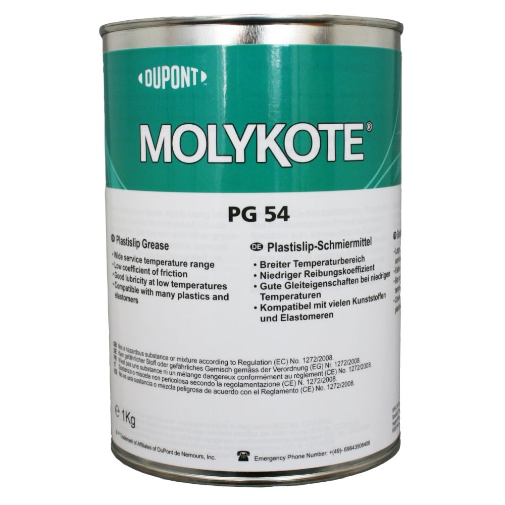 Molykote PG 54 Plastislip Silicone grease NLGI 2-3 white 1kg
