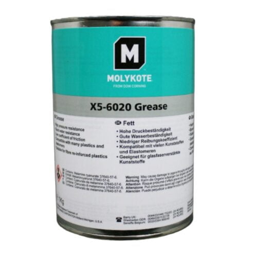 molykote x5 6020 high performance grease for plastic components 1kg