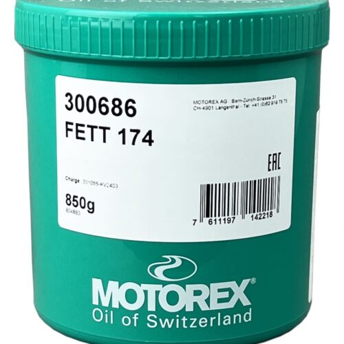 motorex fett 174 low viscosity grease 00 for gears 850g can