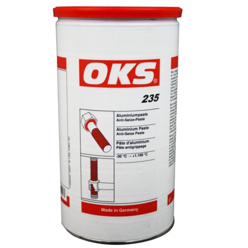 oks 235 aluminium paste anti seize 1kg tin 1
