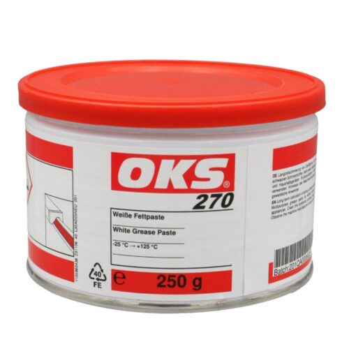 oks 270 white grease paste 250g tin