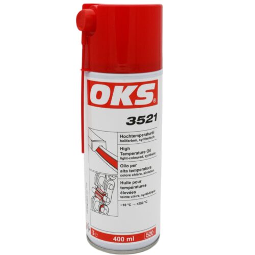 oks 3521 synthetic high temperature oil light colored 400ml spray