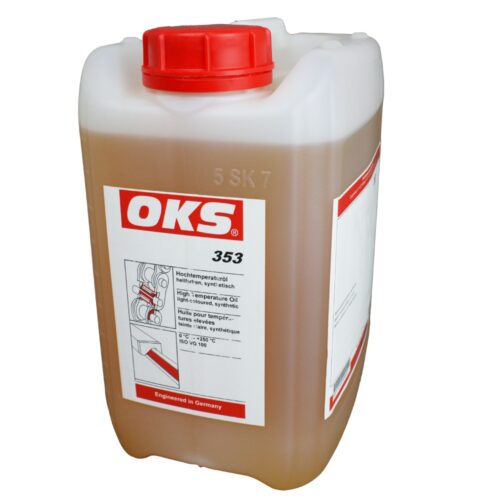 oks 353 high temperature oil light coloured 5l canister