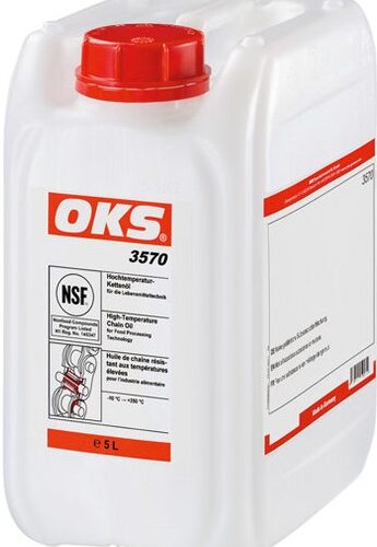 oks 3570 high temperature food grade h1 chain oil iso vg 320 5l 1