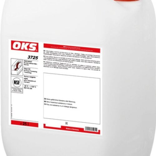 oks 3725 gear oil for the food industry iso vg 320 25l canister