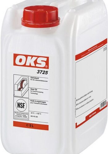 oks 3725 gear oil for the food industry iso vg 320 5l canister