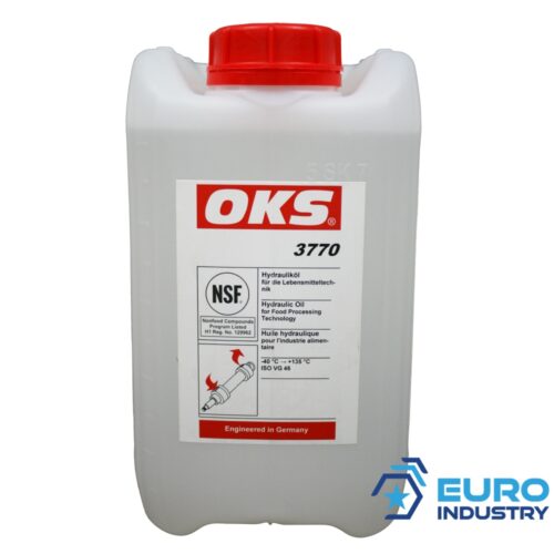 oks 3770 hydraulic oil for the food industry iso vg 46 5l canister 1