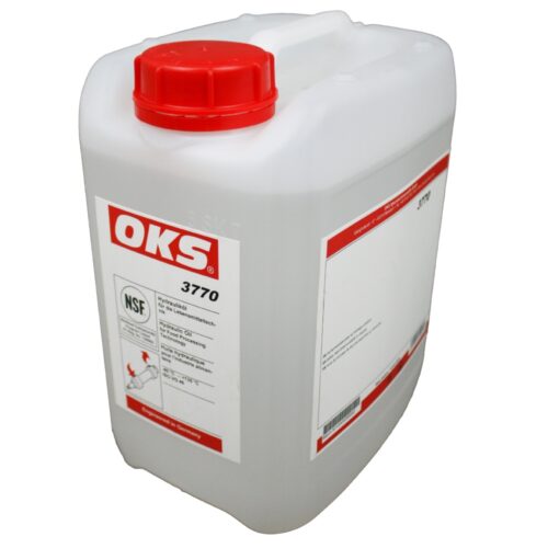 oks 3770 hydraulic oil for the food industry iso vg 46 5l canister