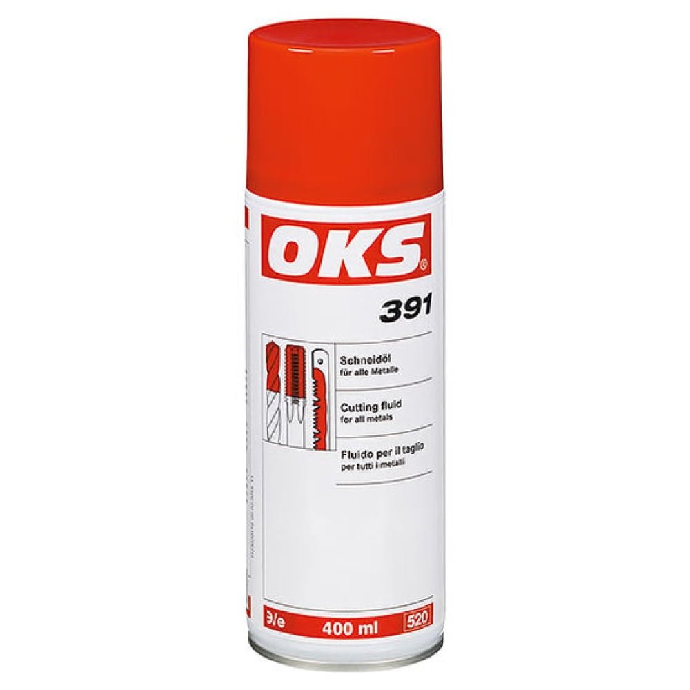 OKS 391 Cutting oil for tools and metal ISO VG 22 - 400ml spray OKS 391 Cutting oil for tools and metal ISO VG 22 - 400ml spray
