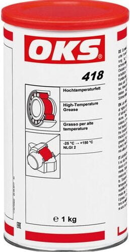 oks 418 high temperature grease 1kg tin