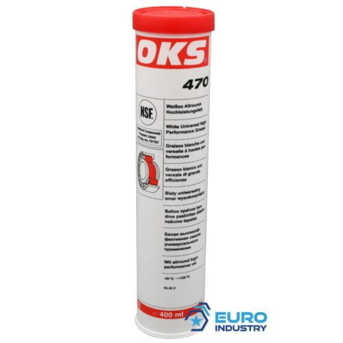 oks 470 universal high performance grease white nsf h2 400ml cartridge 9