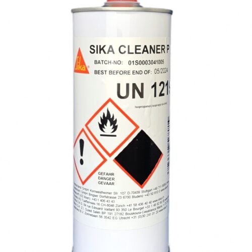 sika cleaner p degreaser for plastics and metals 1000 ml