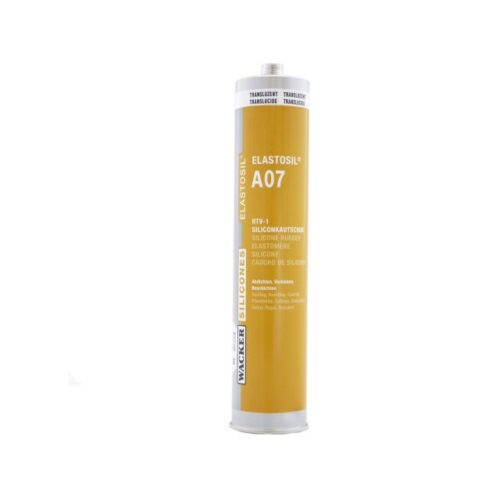 wacker elastosil a07 clear rtv 1 silicone rubber 310ml cartridge