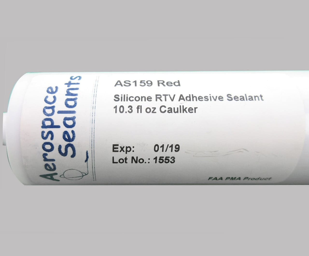 Aerospace Sealants AS159 (FAA-PMA) Red Silicone Adhesive Sealant - 10.3 ...