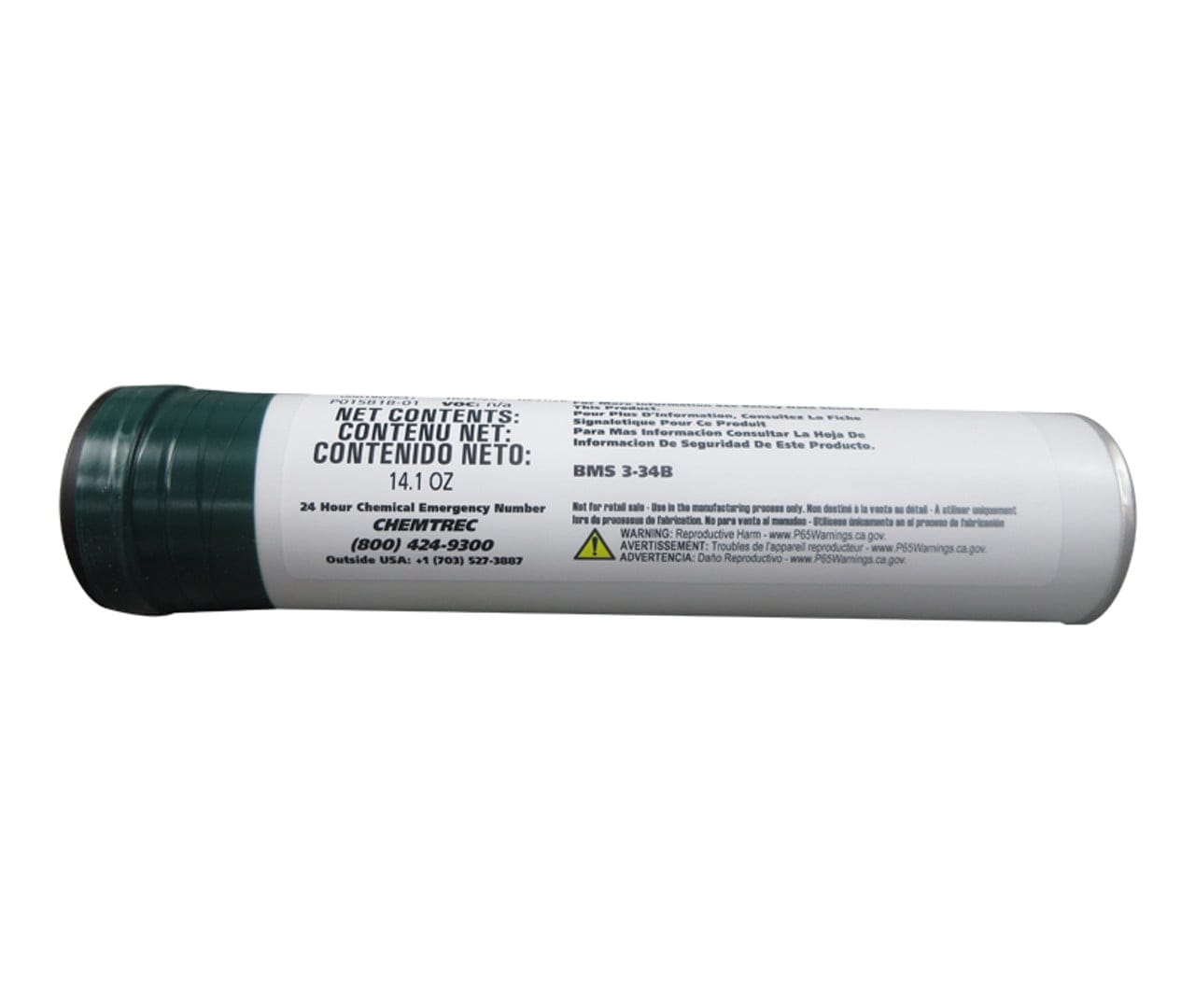 Castrol Braycote 444 Green BMS 3-34 Spec Synthetic Lithium Complex NGLI #2 Grease - 14.1 oz Cartridges