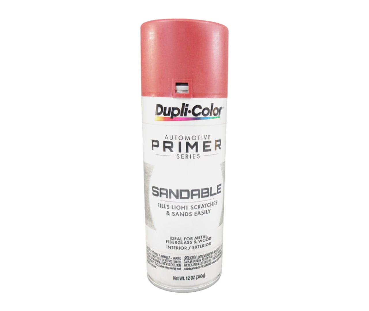 DUPLI-COLOR DAP1694 Red Oxide Multi-Purpose Sandable Primer - 340 Gram (12 oz) Aerosol Can