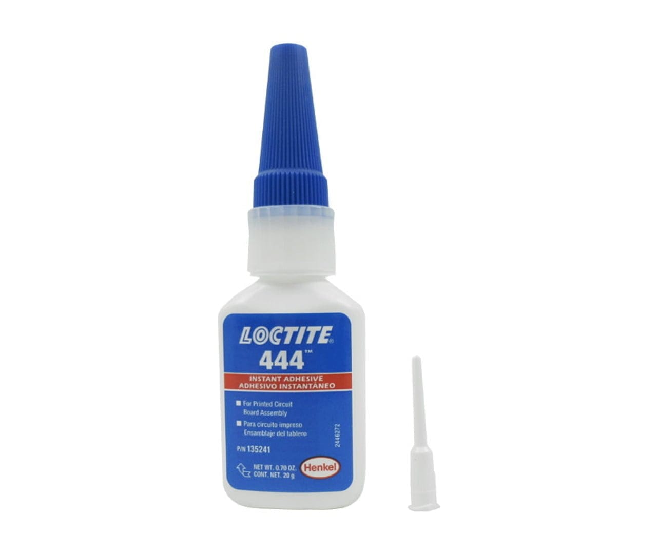 LOCTITE 444 TAK PAK Transparent Instant Adhesive - 20 Gram (.70 oz) Bottle