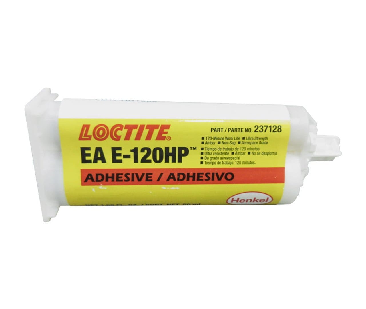 LOCTITE EA E-120HP HYSOL Ultra Strength Epoxy Adhesive - 50 mL (1.69 oz) Standard Cartridge