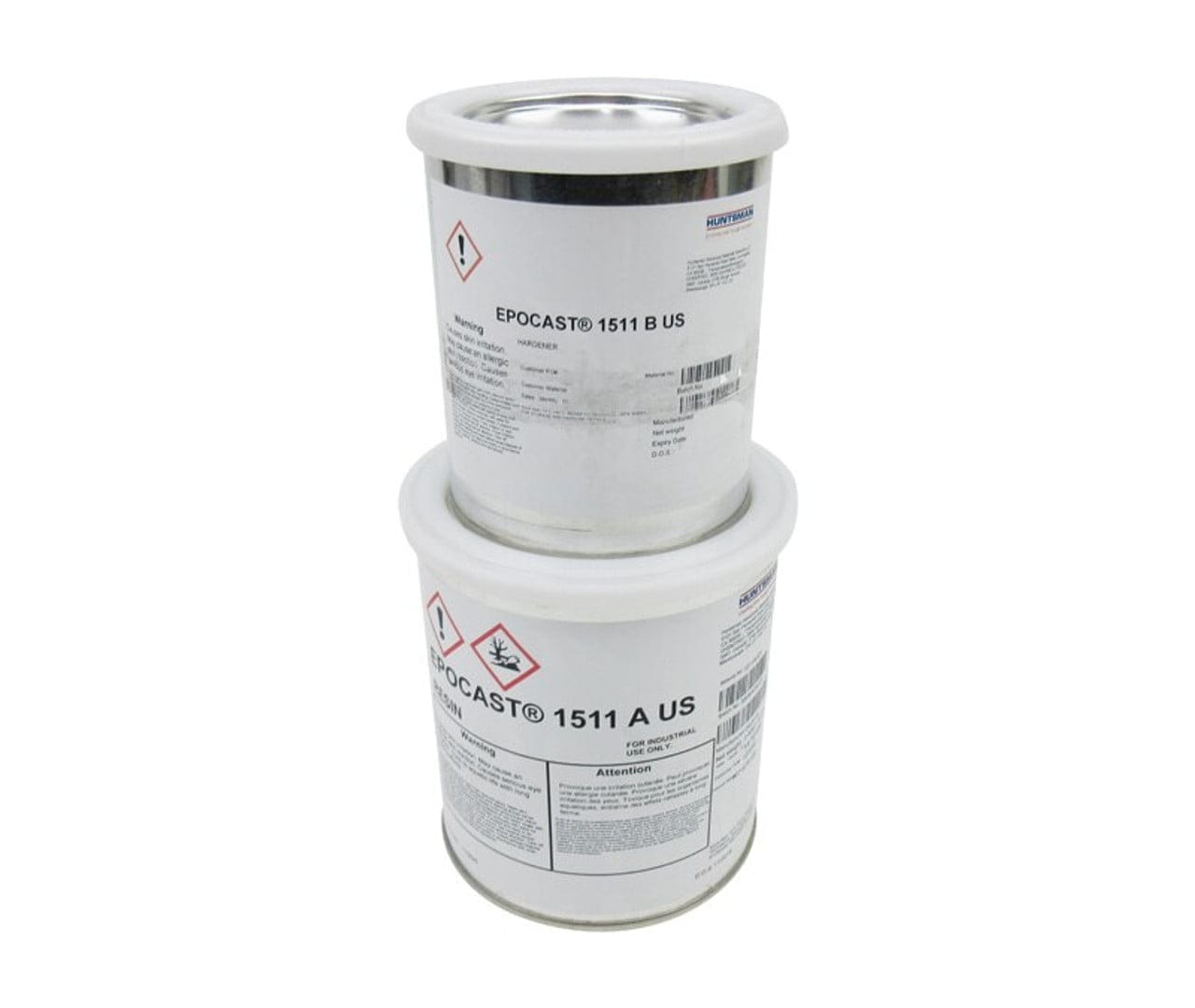 HUNTSMAN EPOCAST 1511-A/B Gray Standard Spec Epoxy Adhesive - Quart Kit