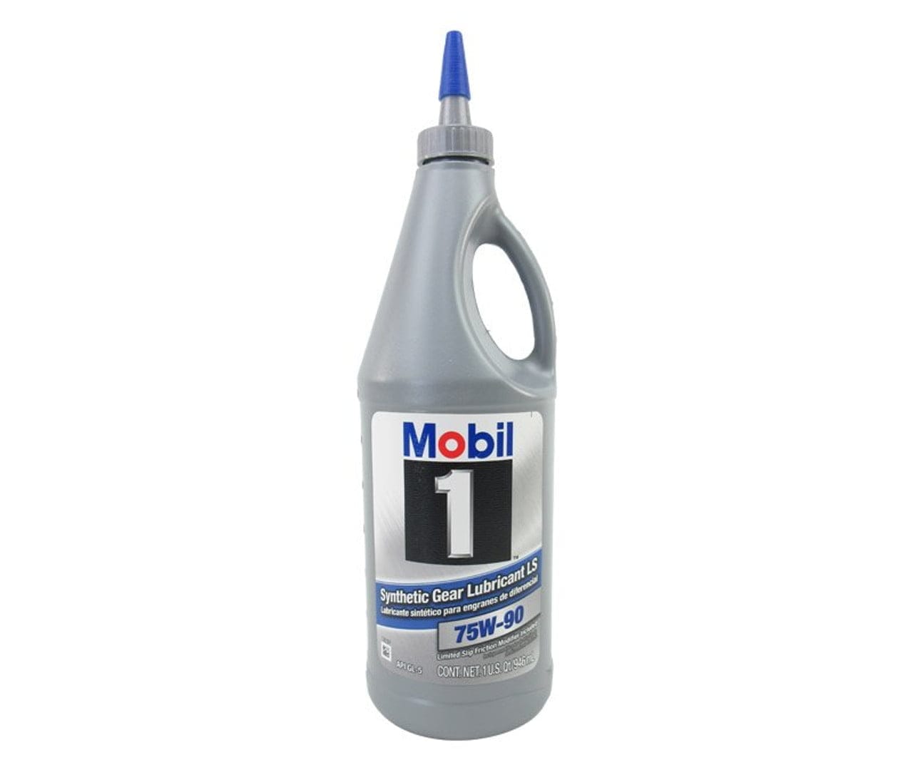 Mobil 1 75W-90 Amber Synthetic Gear Lubricant LS - Quart Bottle