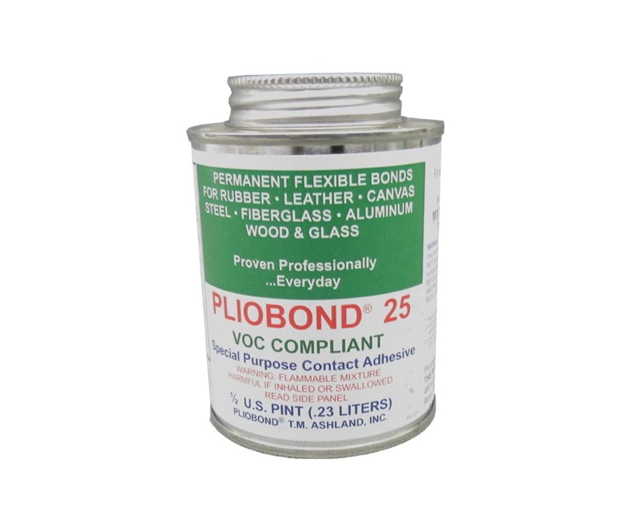 PLIOBOND 25 LV Tan VOC Compliant Special Purpose Contact Adhesive - 1/2 Pint Brush-Top Can
