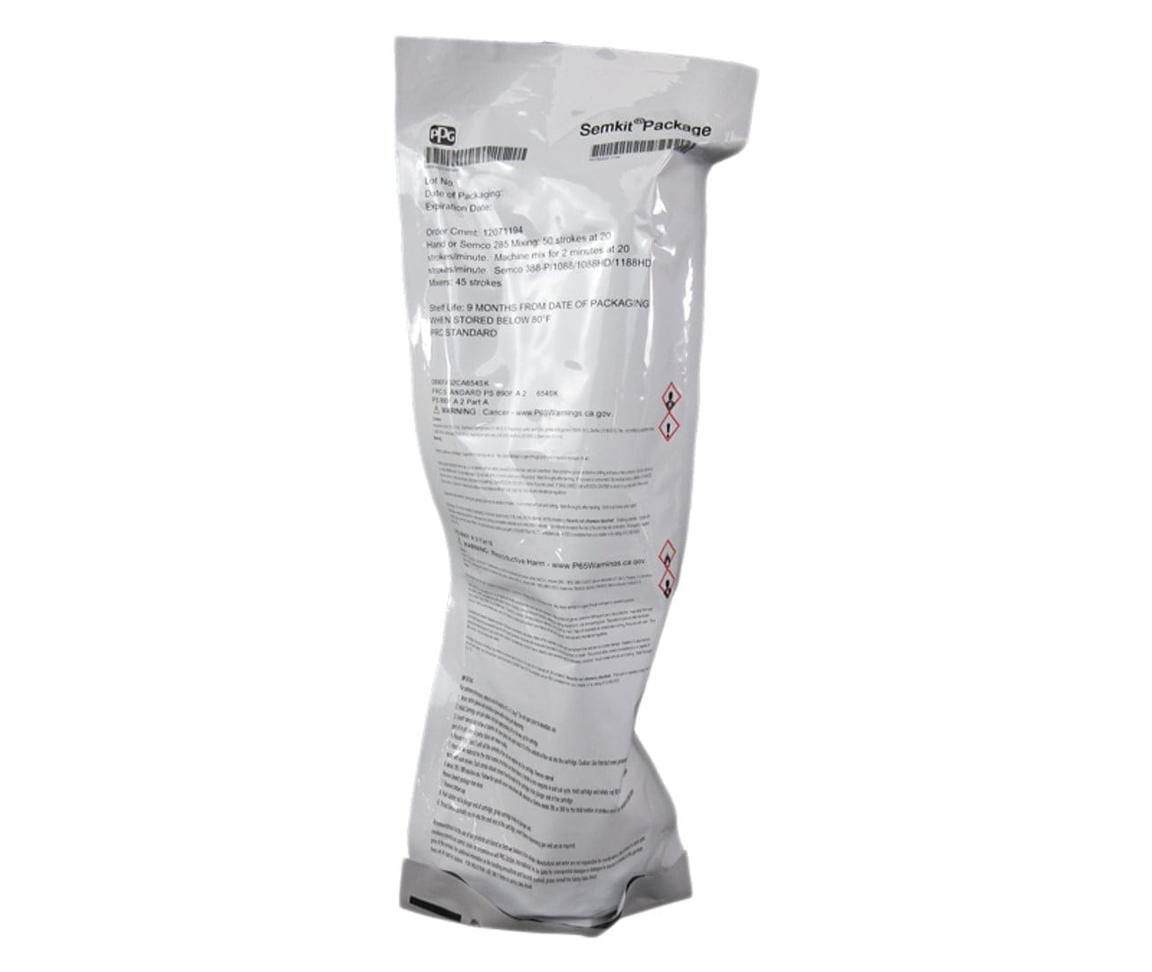 Semkit Visual Aid PPG Aerospace P/S 890F A-2 Gray PRC Standard Spec Fuel Tank Sealant - 6 ...