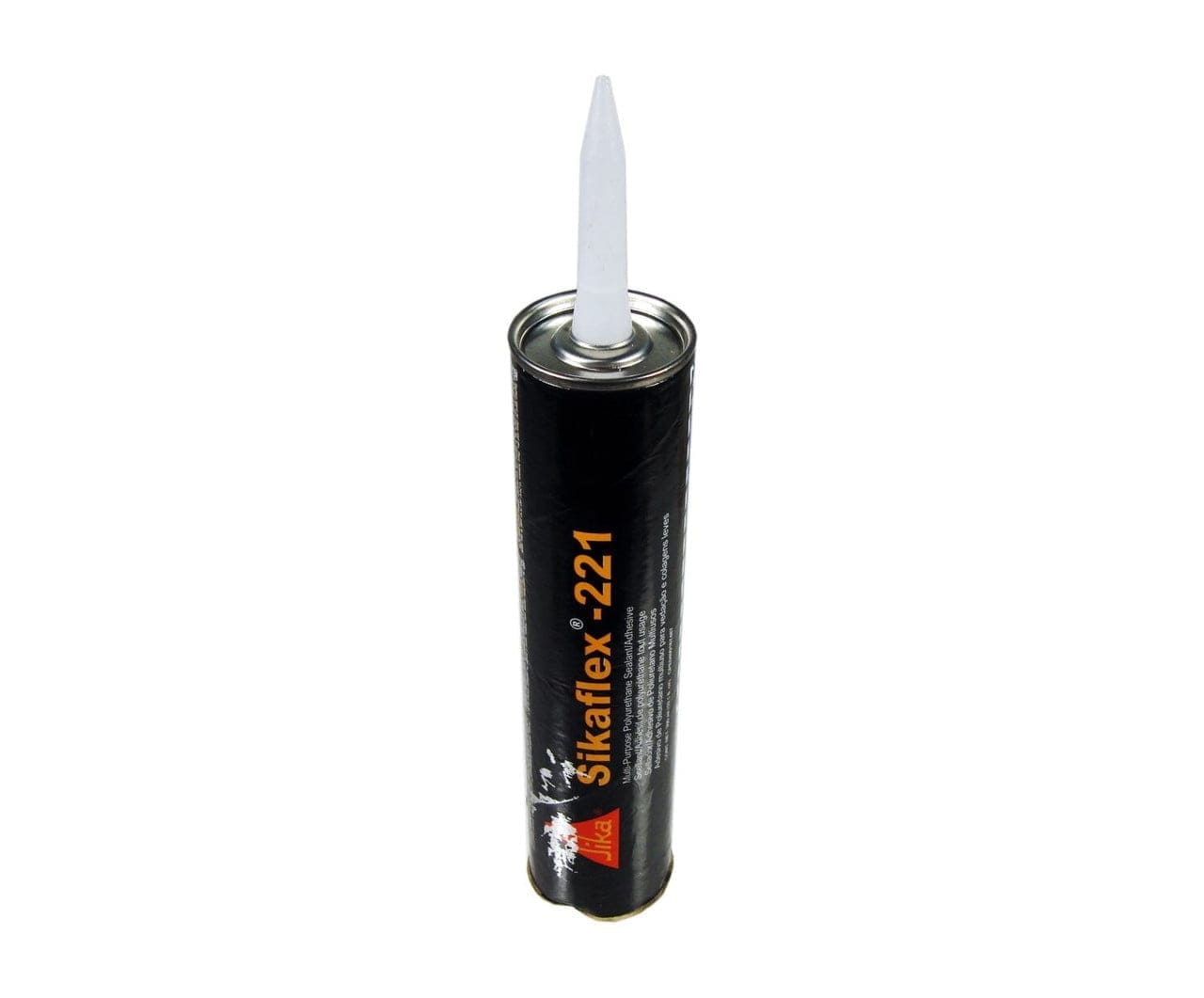 Sikaflex-221 Aluminum Gray Multi-Purpose One Component Polyurethane Sealant/Adhesive - 300 mL Cartridge